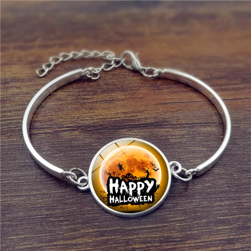 Роскошный брендовый ювелирный стеклянный браслет из кабошона для мужчин и