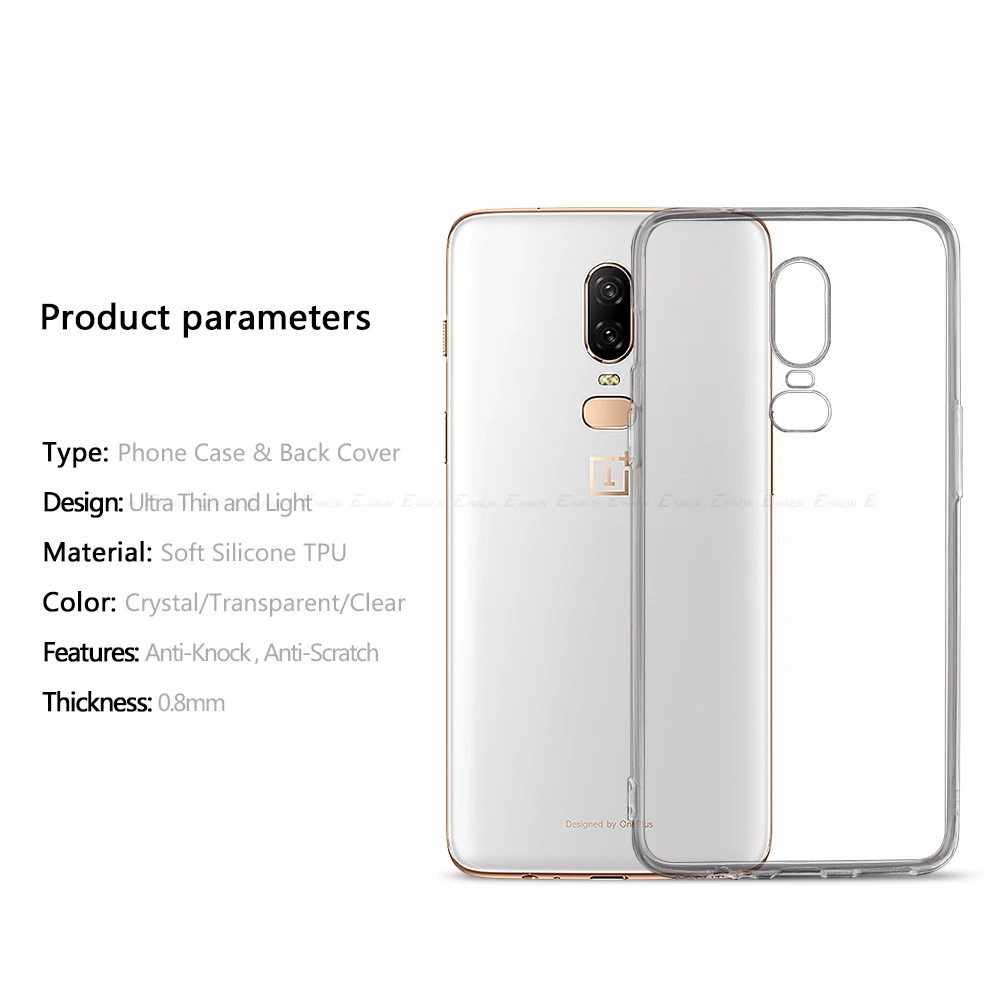 Кристально чистый мягкий силиконовый прозрачный ТПУ чехол для One Plus OnePlus 7 7T Pro 5G 6T 5T 3 T A6010 A6000 A5010 A5000