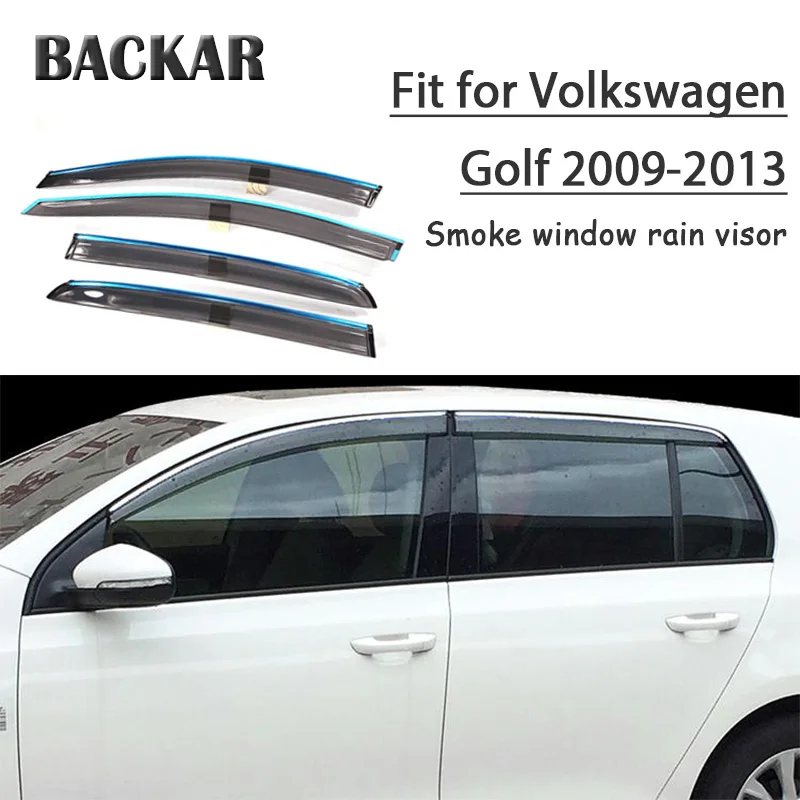 Backar автомобильные окна дождевик ветер для Volkswagen VW Golf 6 2009 2010 2011 2012 2013