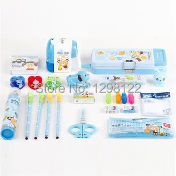 Бесплатная доставка новая школа канцелярские наборы замороженные школьные