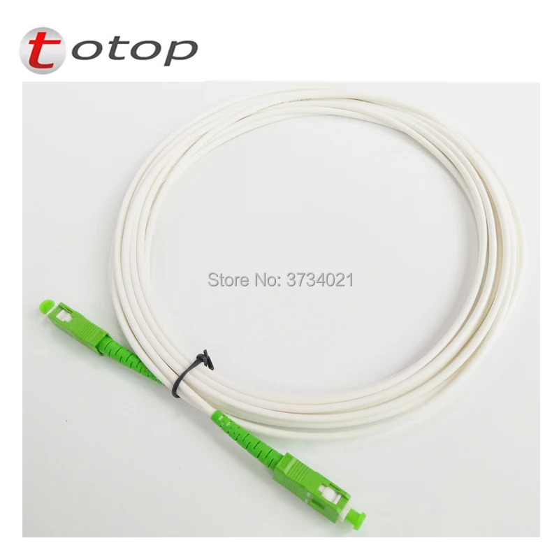 Customized length fiber cable Patchcord SCAPC SM SX item 5M G657B3 | Мобильные телефоны и аксессуары