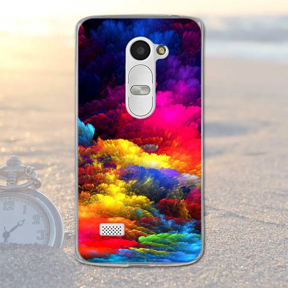 Чехол для телефона Fundas, чехол для LG Leon 4G LTE H324 H320 H340N C50 C40, Мягкий ТПУ силиконовый чехол с цветами для LG Leon 4G LTE - Цвет: 12