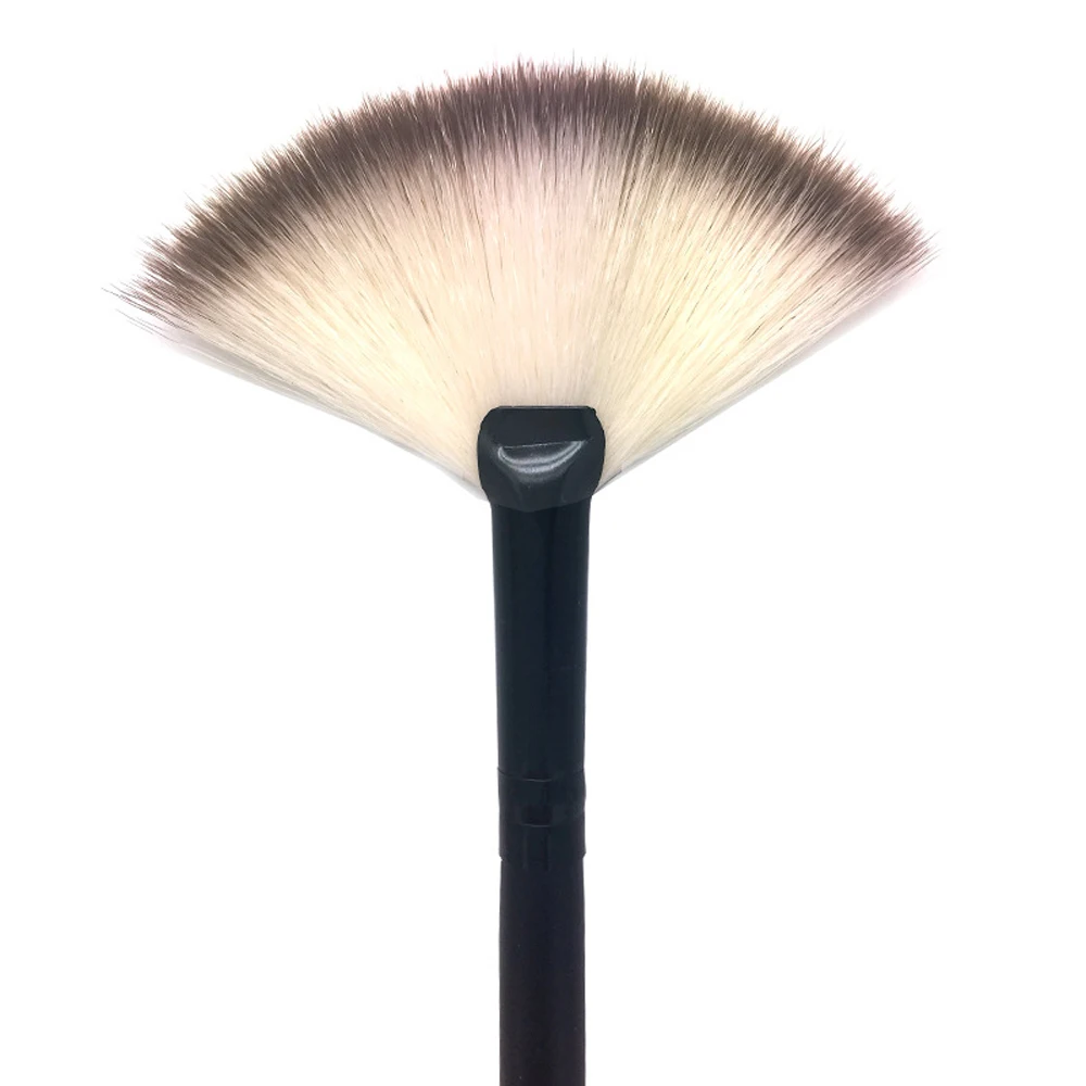 1 шт. мягкая кисточка для макияжа вентилятор одна кисть смешивания контур щёка