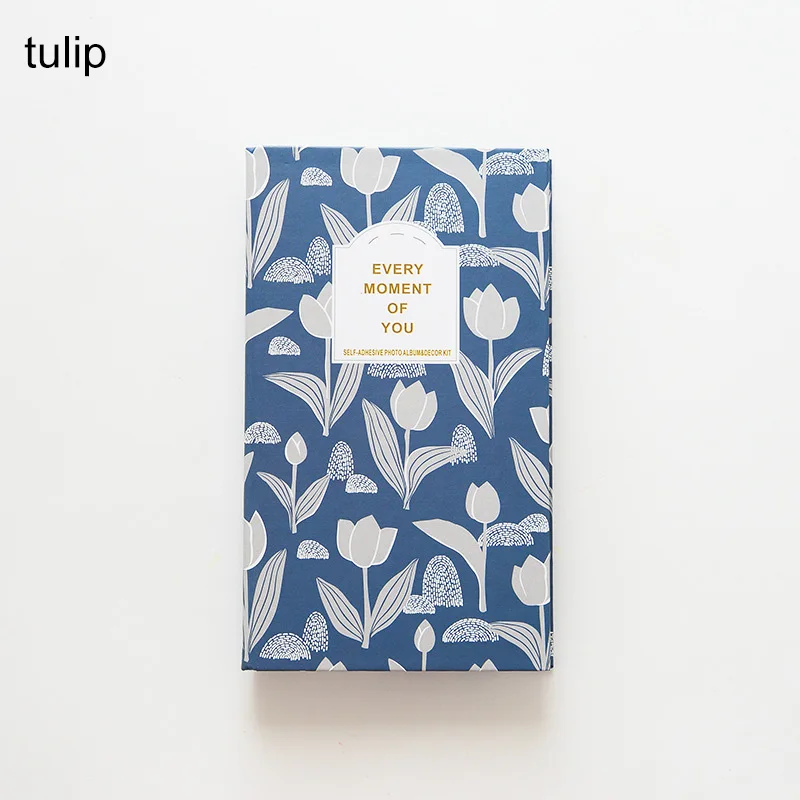 tulip Мини 84 Кармана Портативный мгновенный Fujifilm Instax 3 дюймов фотоальбом Корея альбом для фотоаппарата Instax чехол для хранения - Цвет: tulip