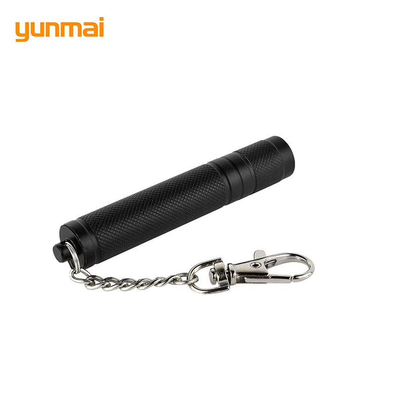 AAA Батарея мини фонарик авторучка металлический ремешок факелы одиночный режим