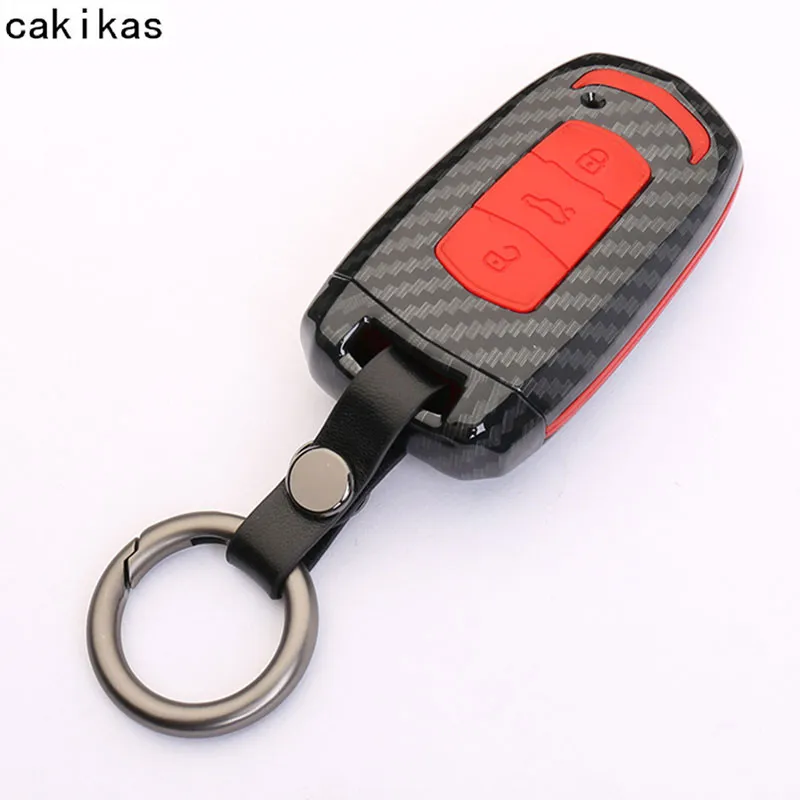 Carbon Fiber Silicone Car remote key case for Geely Atlas Boyue NL3 EX7 Emgrand X7 EmgrarandX7 SUV GT GC9 borui | Автомобили и