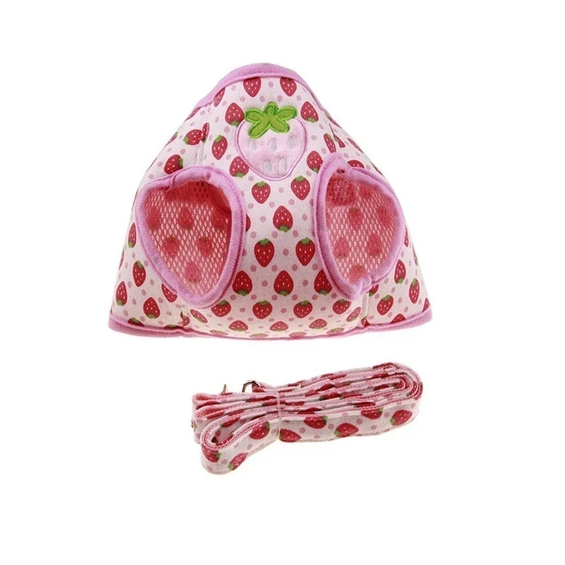 Милый собачий поводок и для щенков 3 размера жилет маленьких собак чихуахуа Тедди