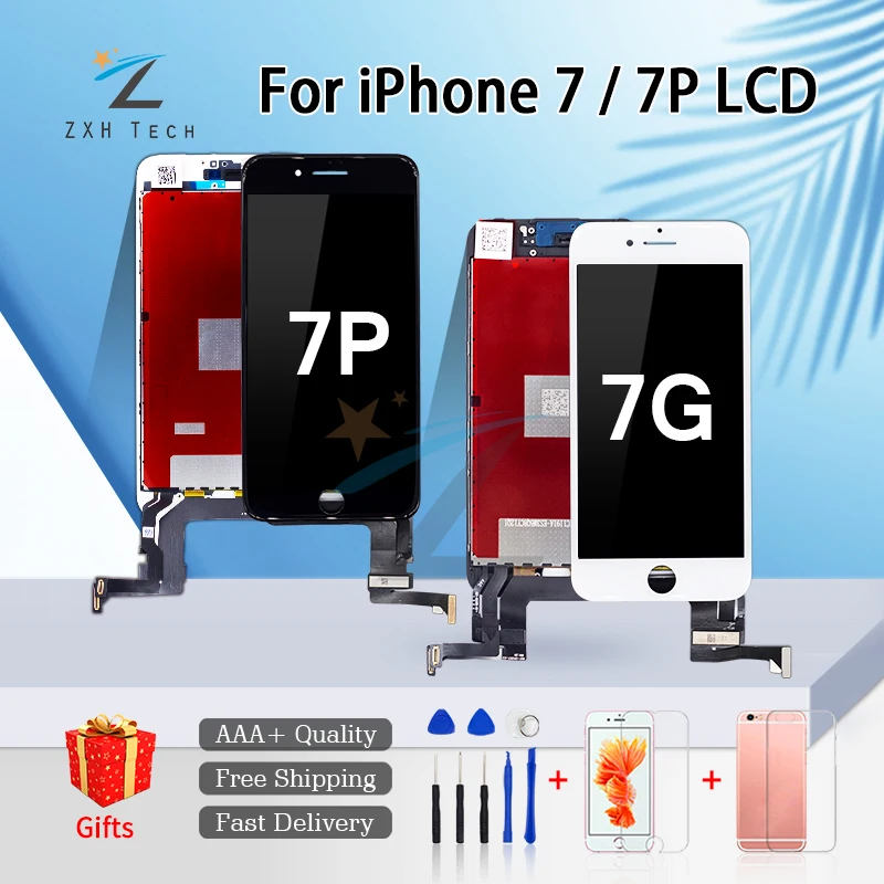 Идеальный 3D сенсорный класс AAA для iPhone 7 LCD экран 4 дюйма ЖК Diaplay Pantalla 100% без битых
