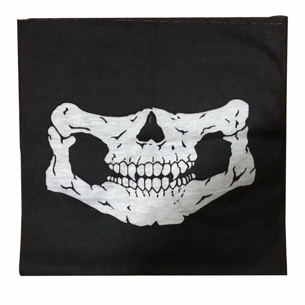 Маска для лица с черепом езды на велосипеде спорта открытом воздухе маска