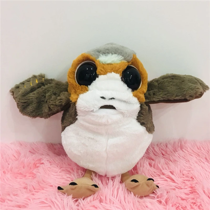 1 шт. Симпатичные Porg птица плюшевые игрушки куклы для детей Подарки и день рождения
