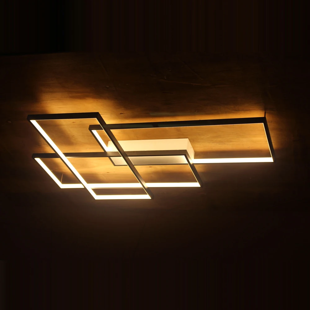 Светодиодный потолочный светильник ECOLIGHT утопленный умная лампа Wi Fi длина 90 265 в 39