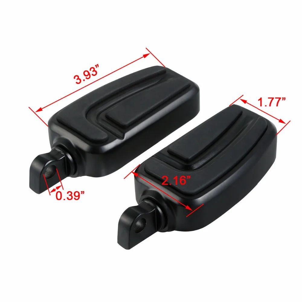 Мужская подставка для ног в байкерском стиле 10 мм универсальная Harley Softail Dyna Fatboy