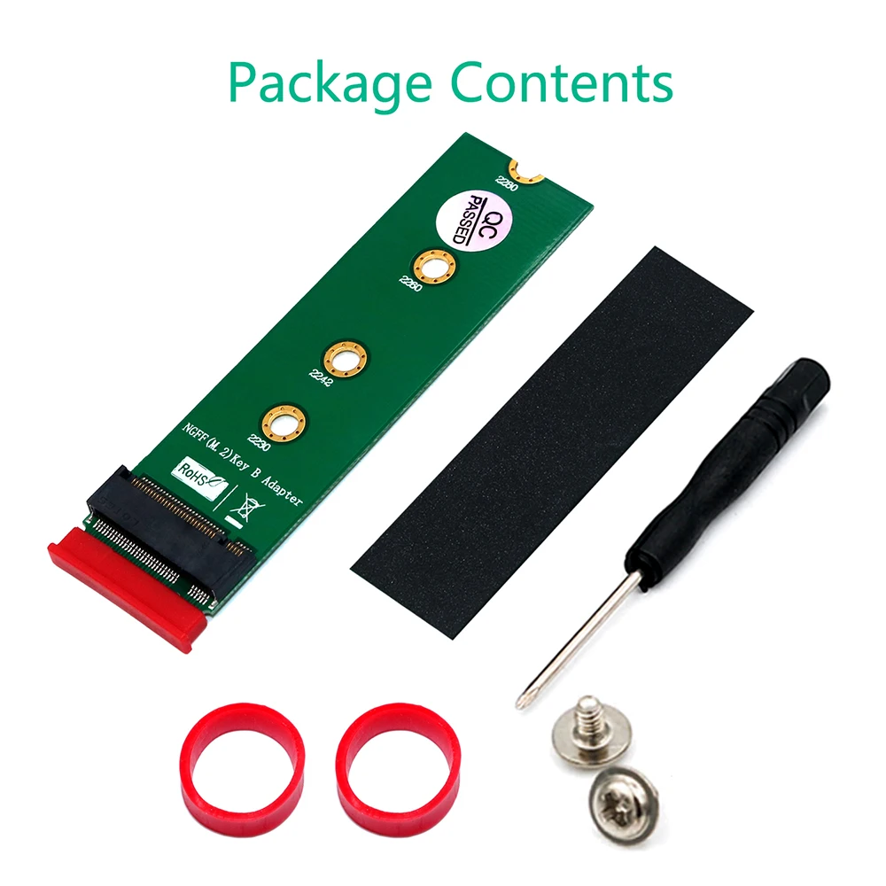 Переходник H1111Z M.2 NGFF Key B в адаптер M.2/M2 Raiser Riser Card для SATA bus SSD 3G/4G LTE новый