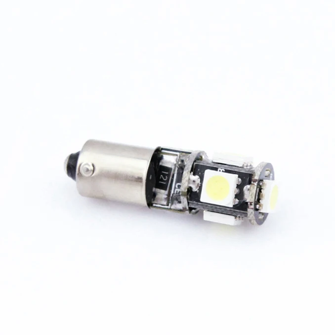 2X T4w T11 H6W BA9 BA9S Canbus error free 5 smd 5050 Водить Автомобиль Клин распродажа боковой фонарь