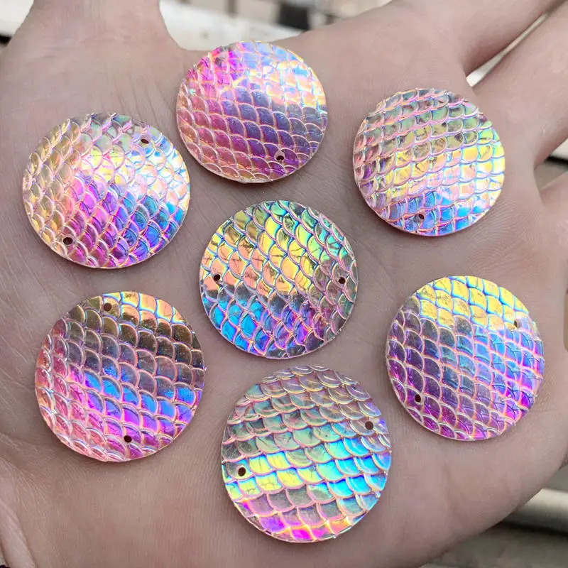 12 шт AB цветные стразы в форме змеи круглые бусины из смолы с плоской задней