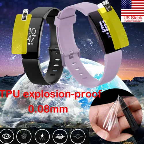 Защитная Гидрогелевая пленка для экрана Fitbit Inspire/HR/Charge 2 waterproof|Смарт-аксессуары| |