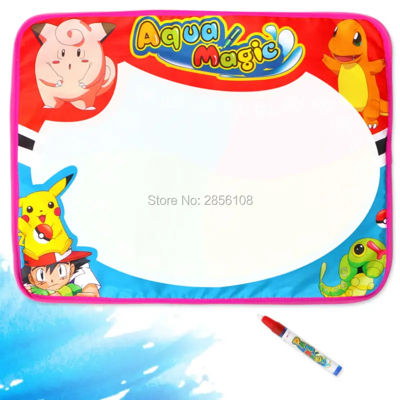 48x36 см водный коврик для рисования и Магические рисунки ручки магнитная доска