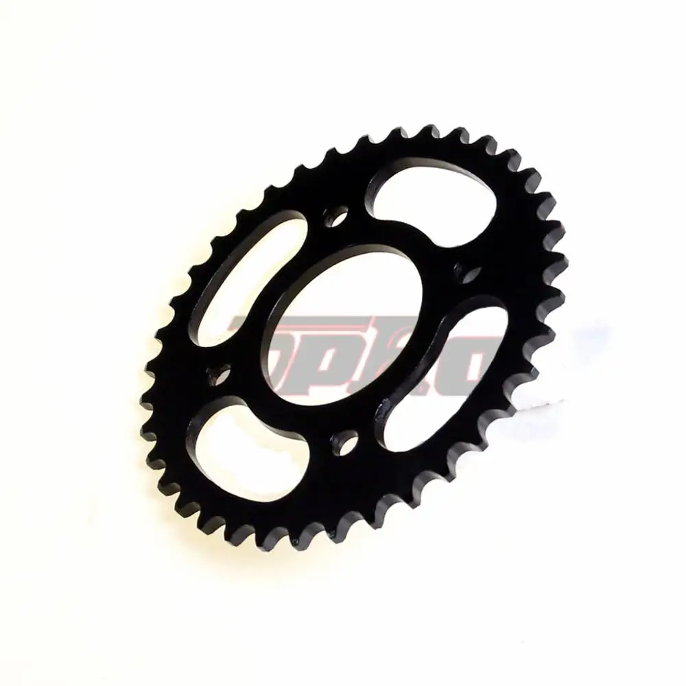 TDPRO 37 T/41 Т/46 T/56 T мотоциклетные цепи и звездочки Задняя звездочка Cog для 420/428/520 цепи 110cc 125cc 140cc Dirt Pit Bike