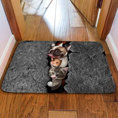 8 мм коврик милые домашние животные плюшевые коврики экологически чистые