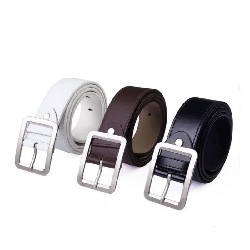 Повседневные мужские ремни модные Роскошные Имитация пояс из полиуретановой