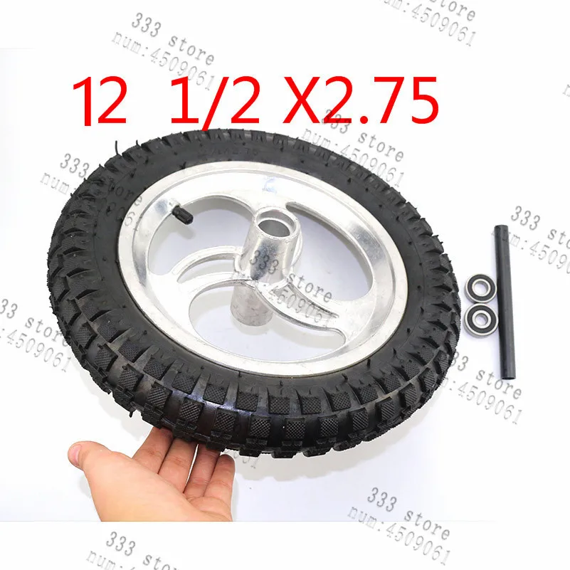 49cc мотоцикл 12 1/2x2 75 5x2 шины внутренней трубки с ступицы колеса для мини Байк шин MX350