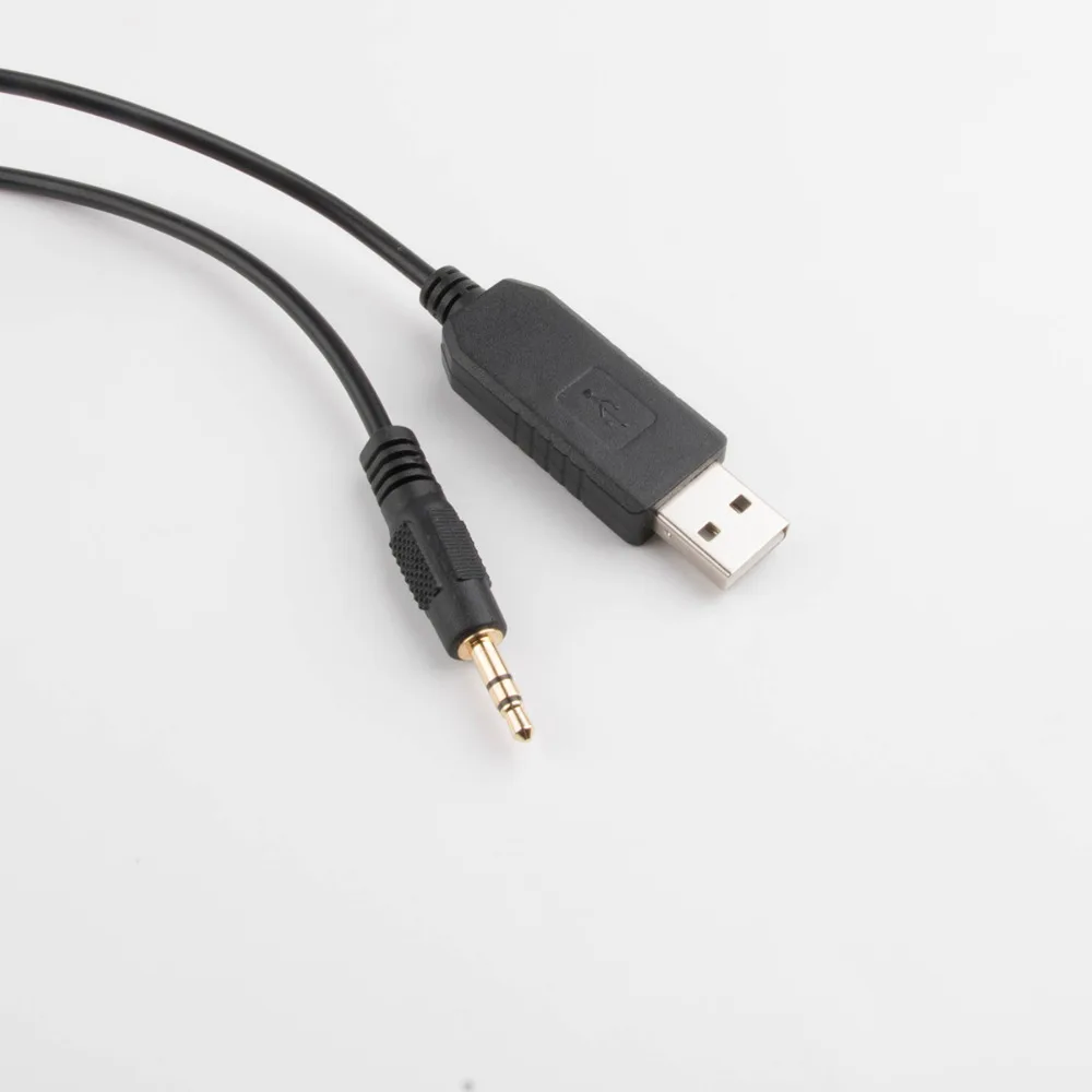 Кремниевый CP2102 USB к RS232 позолоченный 3 полюса 2 5 мм разъем аудио адаптер конвертер