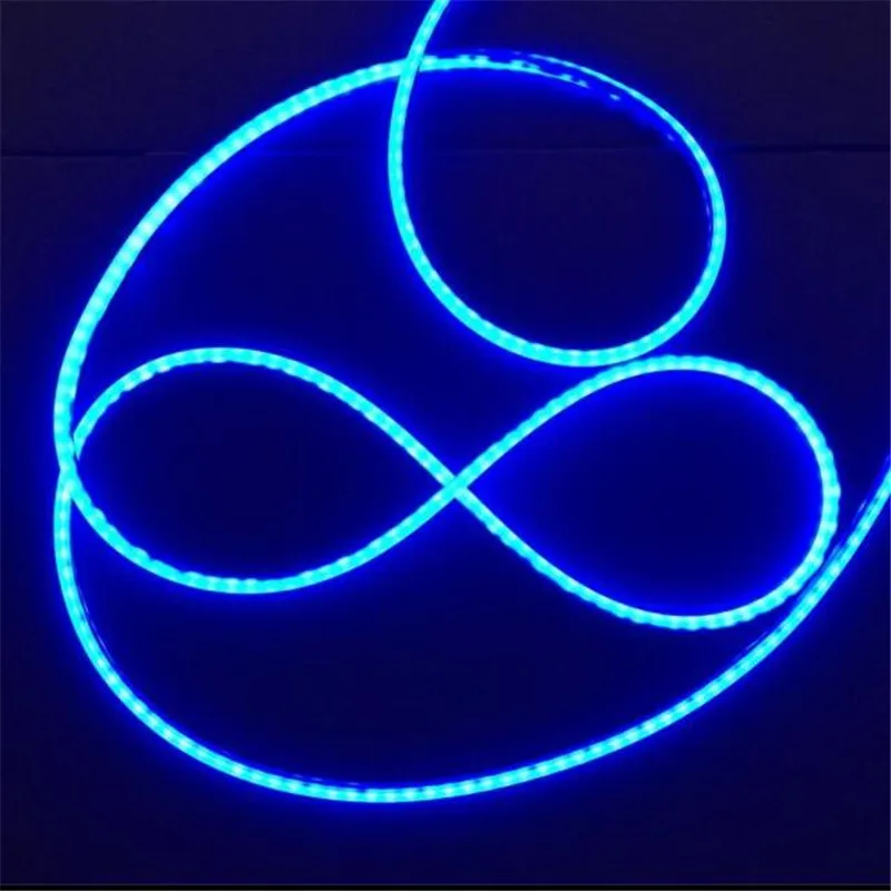 Водонепроницаемая гибсветодиодный светодиодная неосветильник веревка WS2811 5 м 12