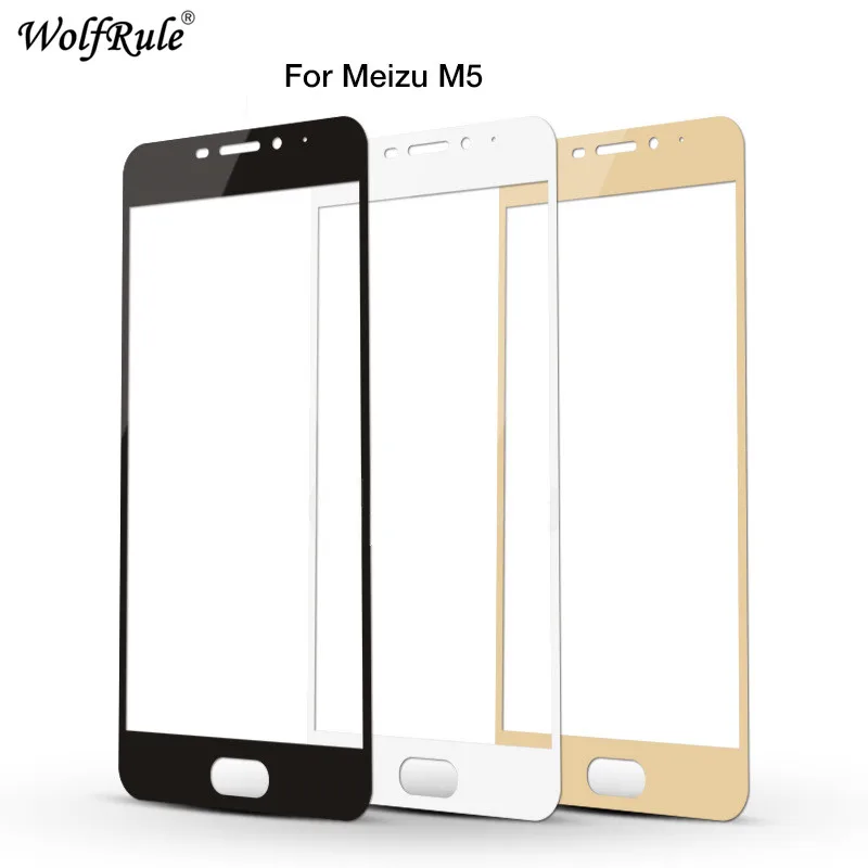 

2pcs Screen Protector Film Meizu M5 Glass Anti-Burst 2.5D Tempered Glass For Meizu M5 Full Cover Film For Meizu Meilan M5