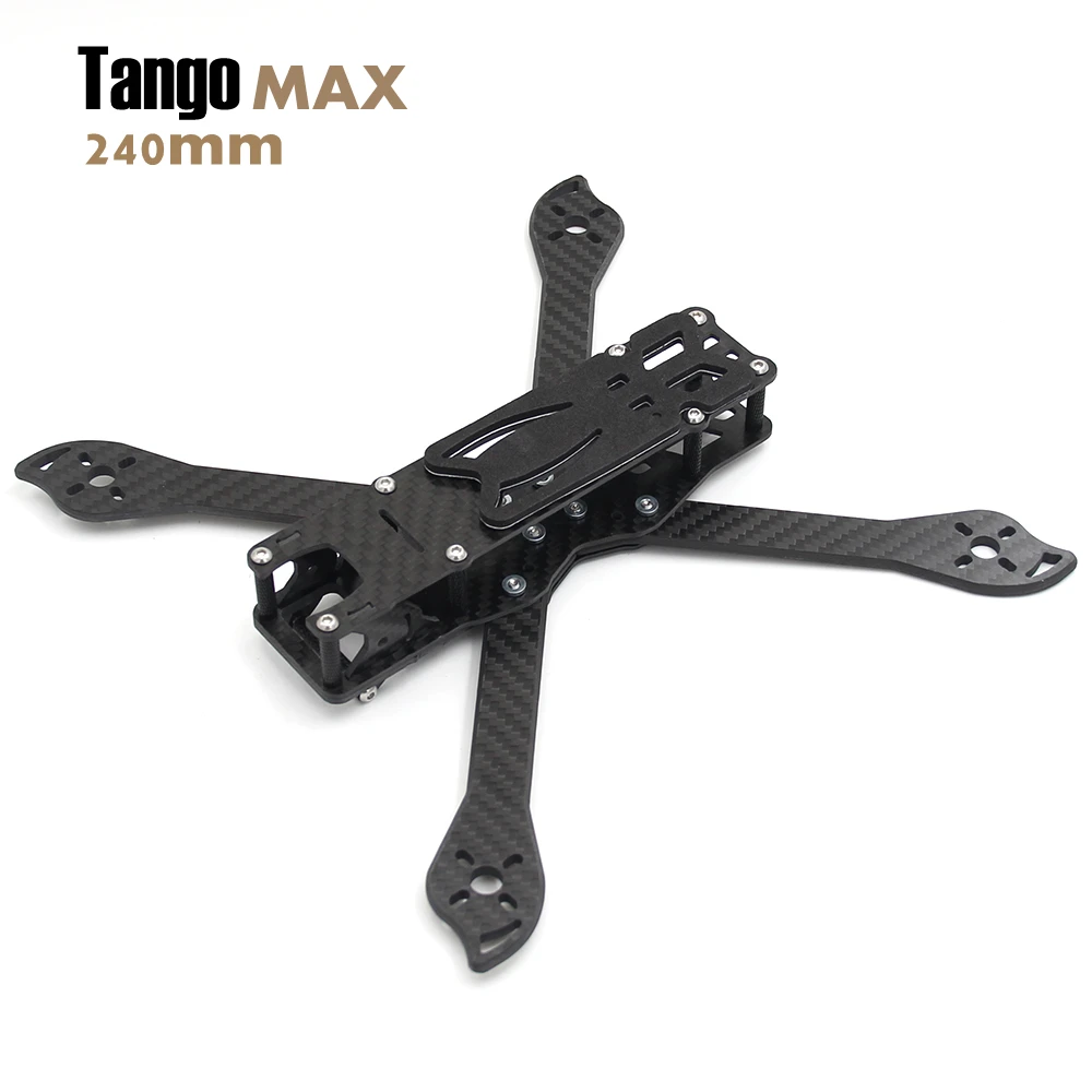 Квадрокоптер Tango max 5 дюймов 240 мм 'true X с фрезерными рычагами рама для дрона