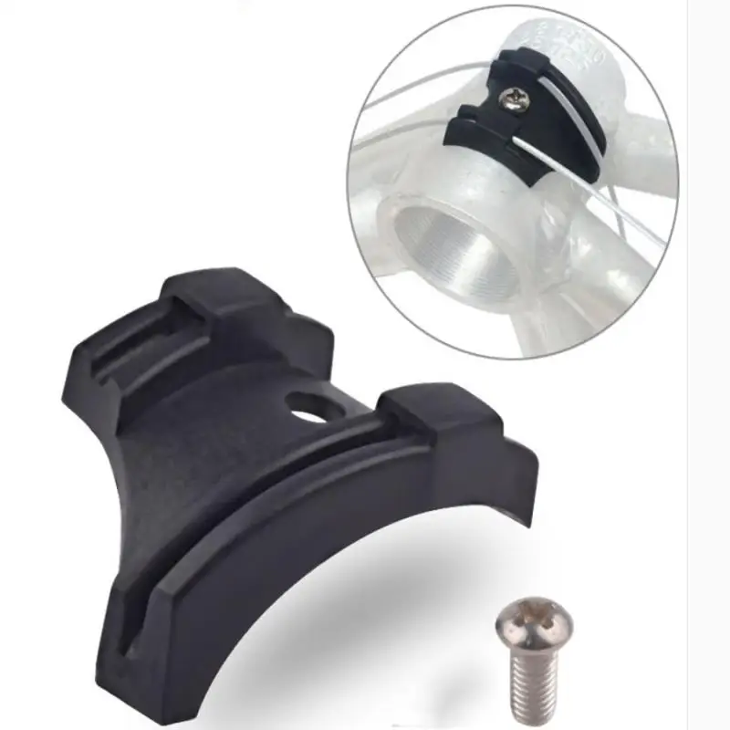 Держатель кабеля направляющий корпус нижний кронштейн опора для рамы горного