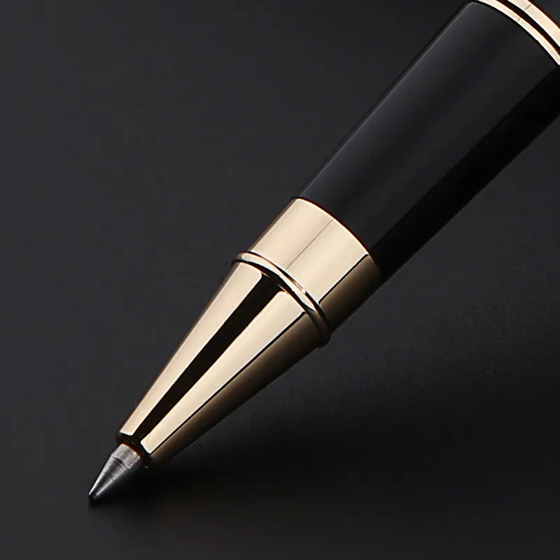 1 шт. Высококачественная Роскошная Ручка-роллер металлическая гелевая ручка для