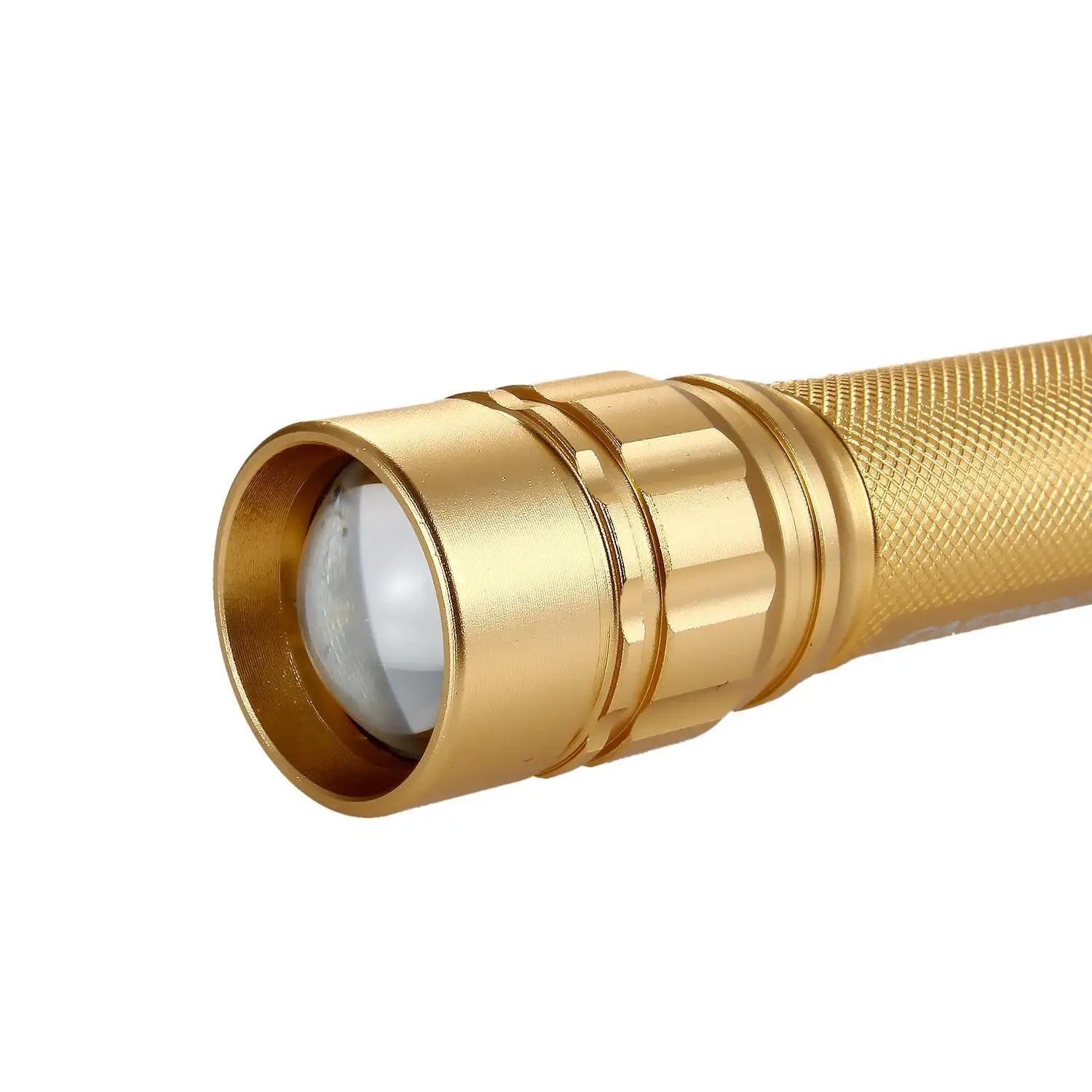 Светодиодный фонарь CASTNOO Golden 3500 люмен 3 режима регулируемый фокус с аккумулятором