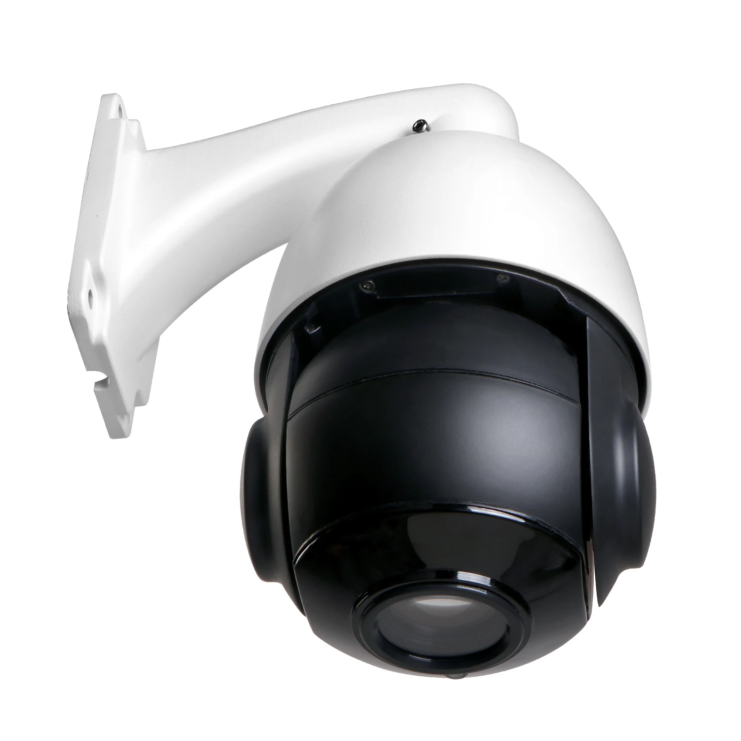 Наружная скоростная купольная IP камера PTZ 4 5 дюйма 30 кратный зум 1080P 2 Мп с ночным