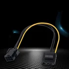 Адаптер питания Molex в PCI-E IDE, 4-контактный разъем мама в 6-контактный разъем, кабель преобразователя видеокарты, 1 шт., 1 шт., оптовая продажа