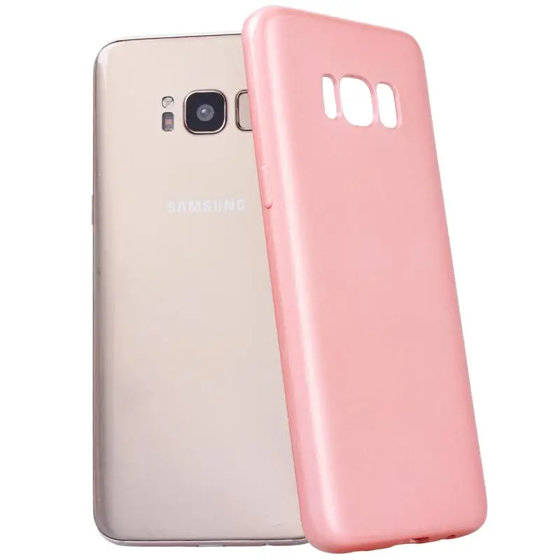 YOKATA для Samsung Galaxy S8 плюс 360 градусов полный защитный Coque 2 in1 все включено из розового