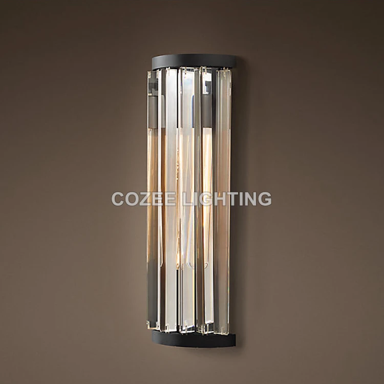 Винтажное Хрустальное бра Moern настенный светильник с кристаллами освещение для