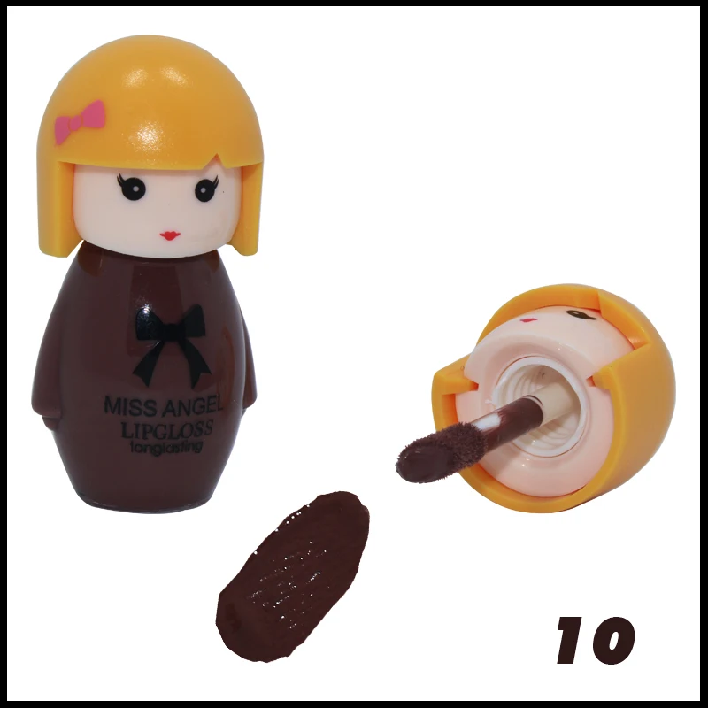 Кукла девочка водонепроницаемый блеск для губ долговечностью Lip stick прекрасный