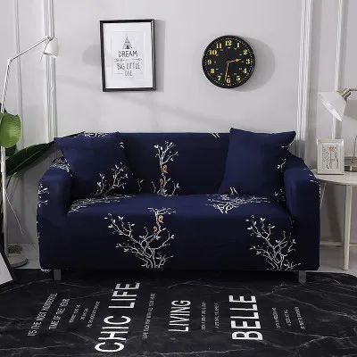 Sofa cover 5 WLIARLEO чехол для дивана эластичный стрейч печать все включено пылезащитный диван для гостиной диван Чехлы Фиолетовый диван Чехол - Цвет: Sofa cover 5