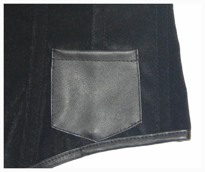 Черный корсет под грудью женская модель тела спиральный стальной в стиле