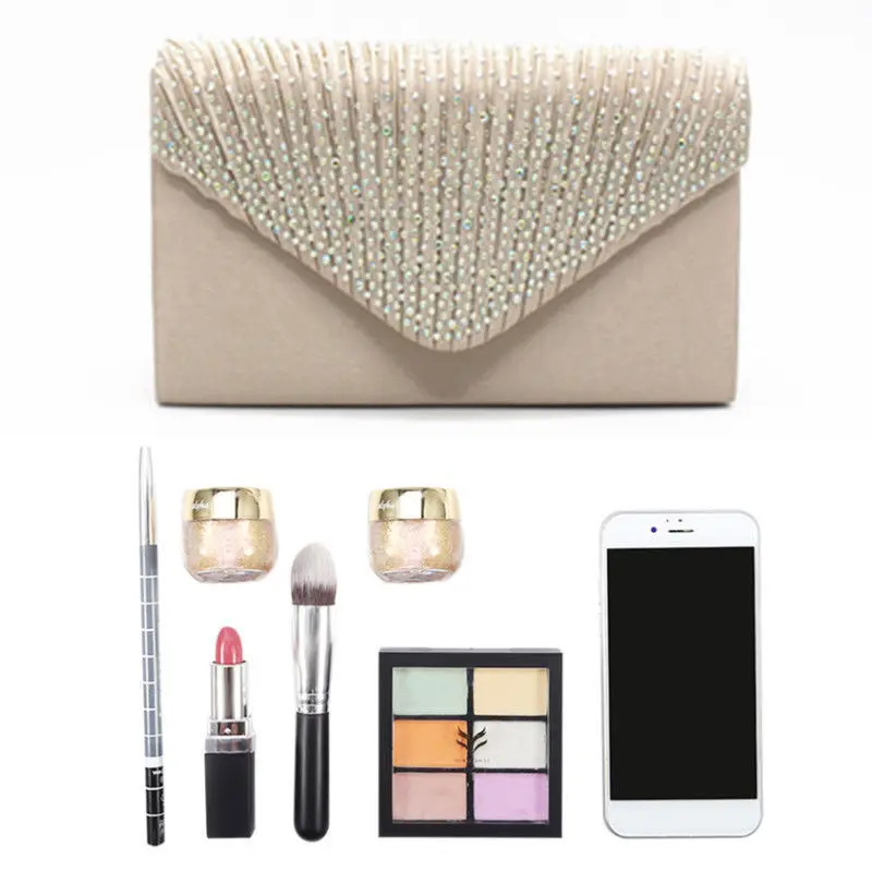 Женская двойная кружевная вечерняя сумочка конверт клатч официальная