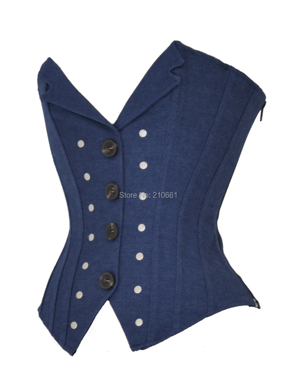 Новый сексуальный для женщин пластик обвязки кружево на спине Джинсовый корсет