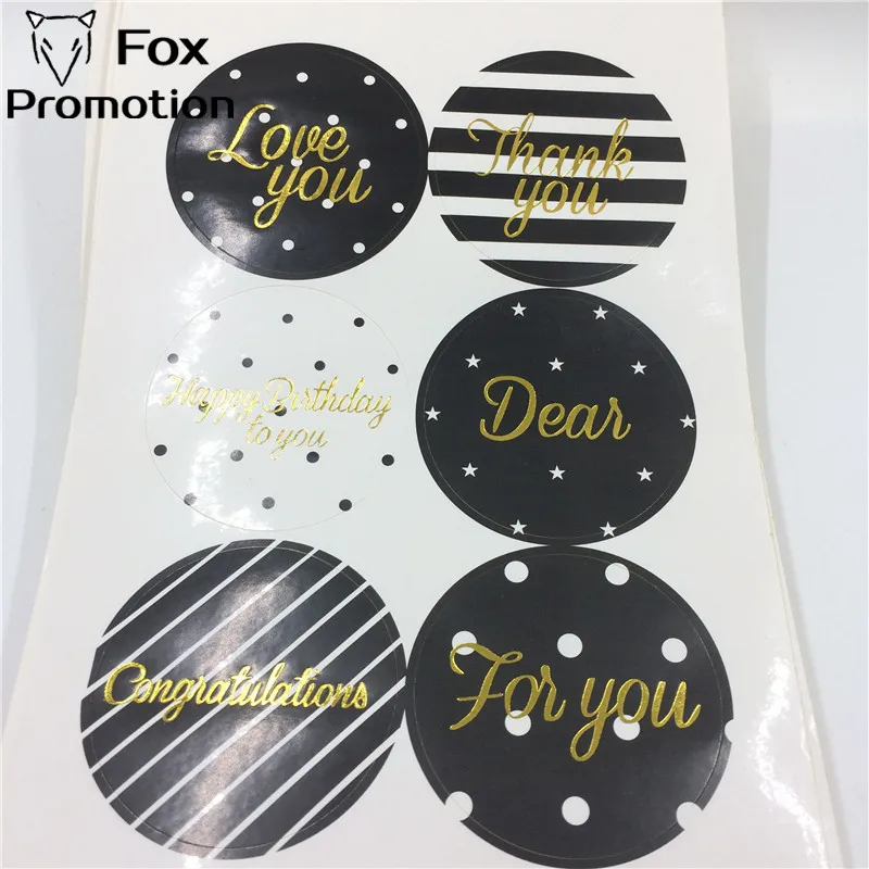 

DIY Scrapbooking Thank You LOVE Sealing Sticker for Cookie/Candy/Nuts/Party Gift Package,High Quality 45mm diameter,60pcs/lot