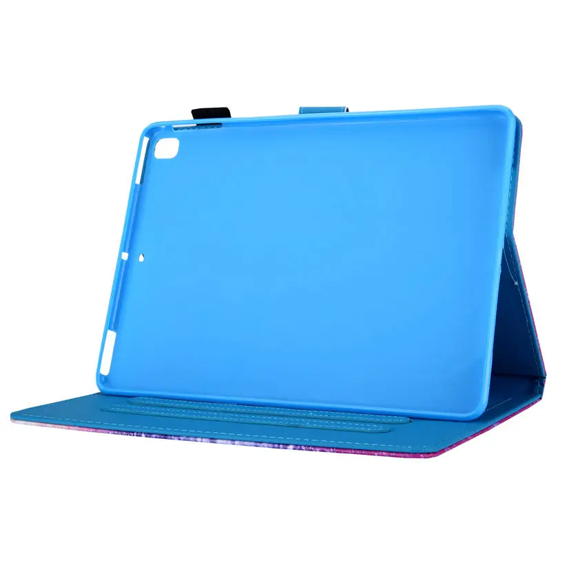 Чехол с рисунком кота для Apple iPad 9 7 &quot2017 2018 5 го 6 поколения A1893 A1954 умный чехол Air 1 2