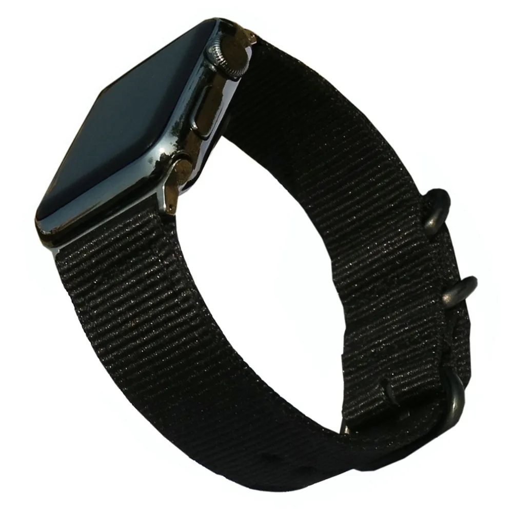 Eastar цветной нейлоновый ремешок для часов apple watch Series 1 2 band 42 мм наручных браслетов