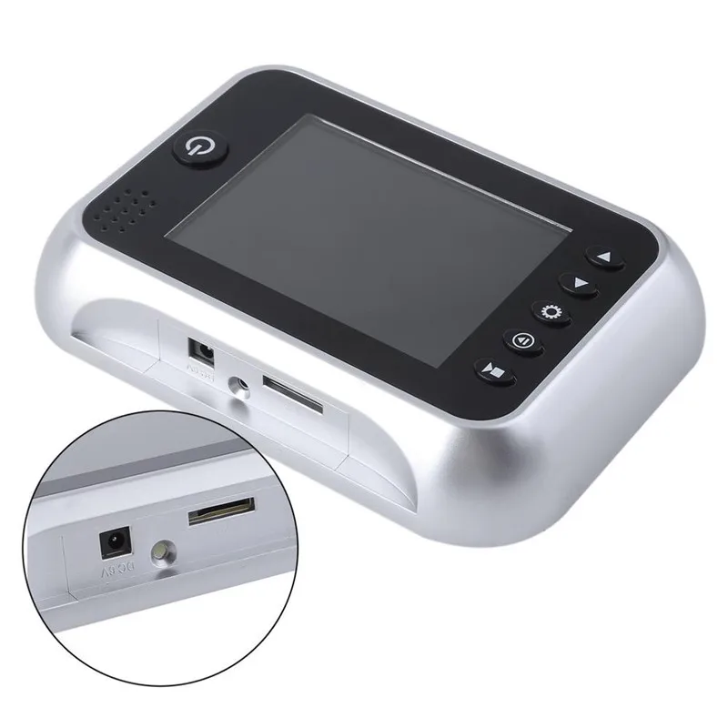 Умная камера глазок ЖК дисплей 3 5 дюйма цифровая фото и видеосъемка дверной