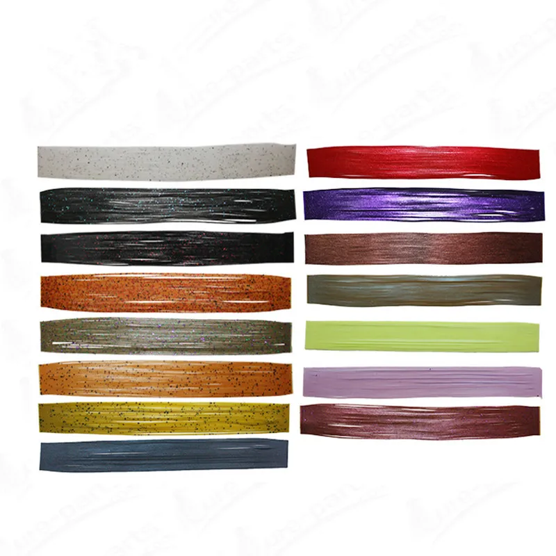 Подгонянные Силиконовые юбки рыболовные аксессуары, DIY spinnerbatis buzzbaits резиновые приманки с крючками, соленый кальмарный каучук