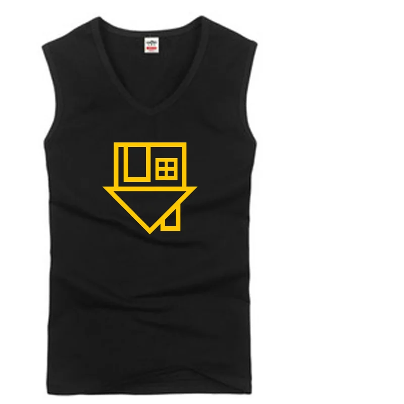 Футболка с буквенным принтом для мужчин и женщин повседневный жилет унисекс