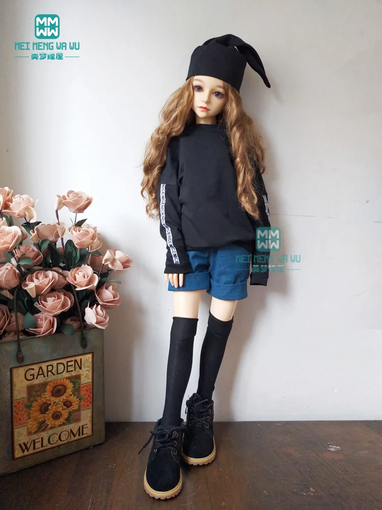 Одежда для куклы BJD подходит 1/3 SD кукла отдыха свитшот с капюшоном джинсовые