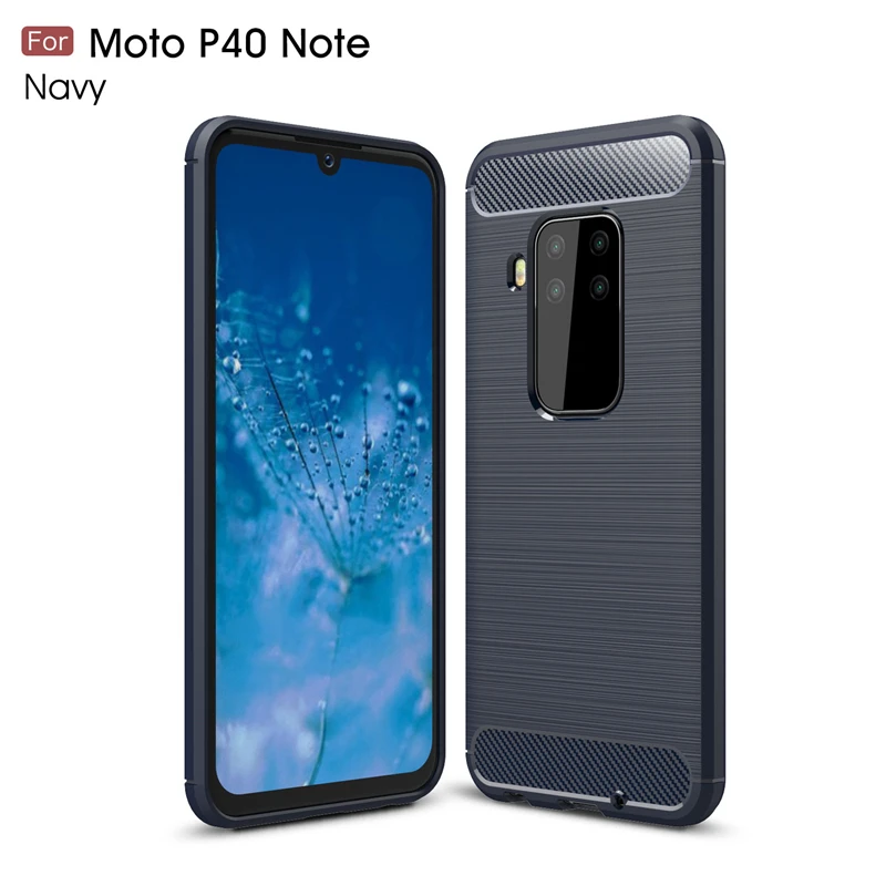 Для Motorola Moto P40 Note чехол для мягкий резиновый силиконовый телефона | Мобильные