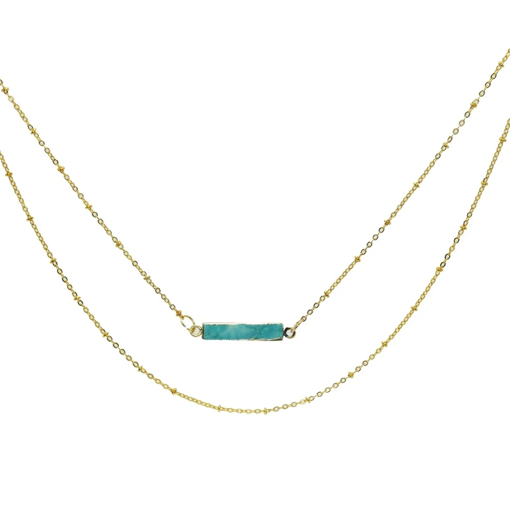 Женское колье с подвеской под мрамор 1 шт.|Ожерелья подвеской| |